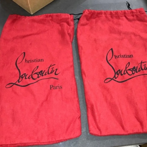 Christian Louboutin Iriza 100 Nappa Shiny Black Stilleto Heels Size 41.5 / 11.5 - Picture 9 of 13